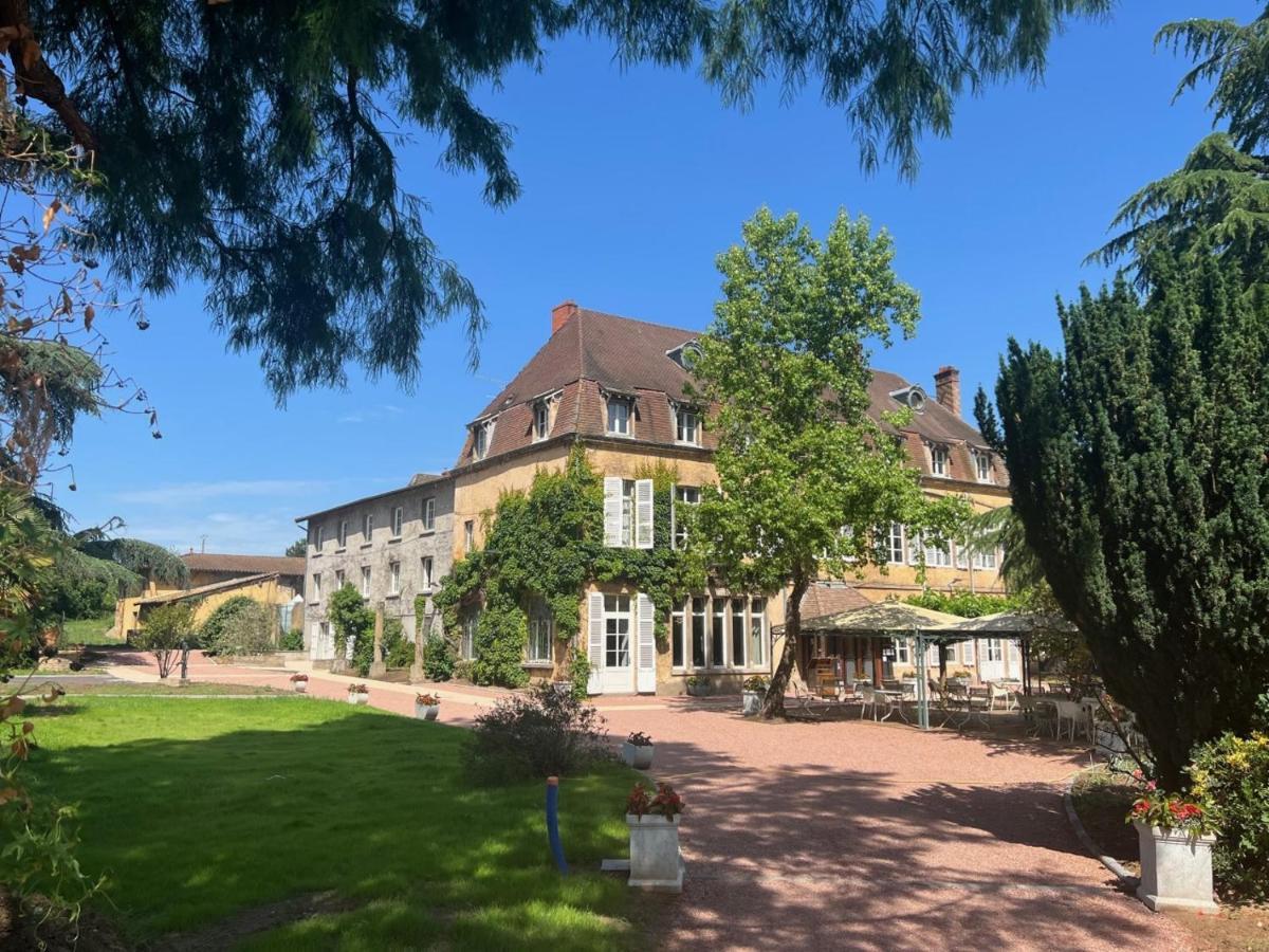 Logis Hotels Chateau De La Barge Chaintré Eksteriør billede